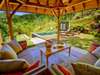 Lakaz Chamarel - outdoor lounge